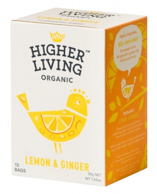 Tēja Citrons un ingvers BIO 15 TM 30g