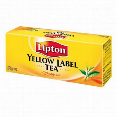 Tēja Lipton Yellow Label melnā 1*25 (08.24)