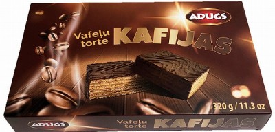 Adugs vaf.torte kafijas 320g 1/10 (15.08)
