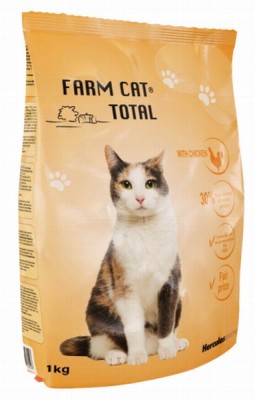 Kaķ.Farm Cat ar vistu 1kg(STRAUME) 1/10 (01.06.25)