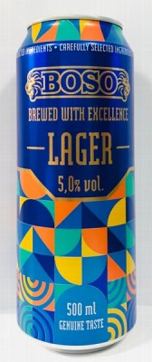 Alus Boso Lager 5% 0.5L CAN DEP 1/24 (21.02.25)